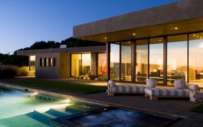 Nyaralás otthon - külső továbbiak ötlet, modern stílusban