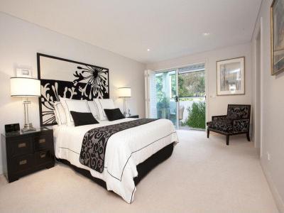 Fekete fehér - háló ötlet, modern stílusban