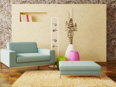 Retro hatás - nappali ötlet