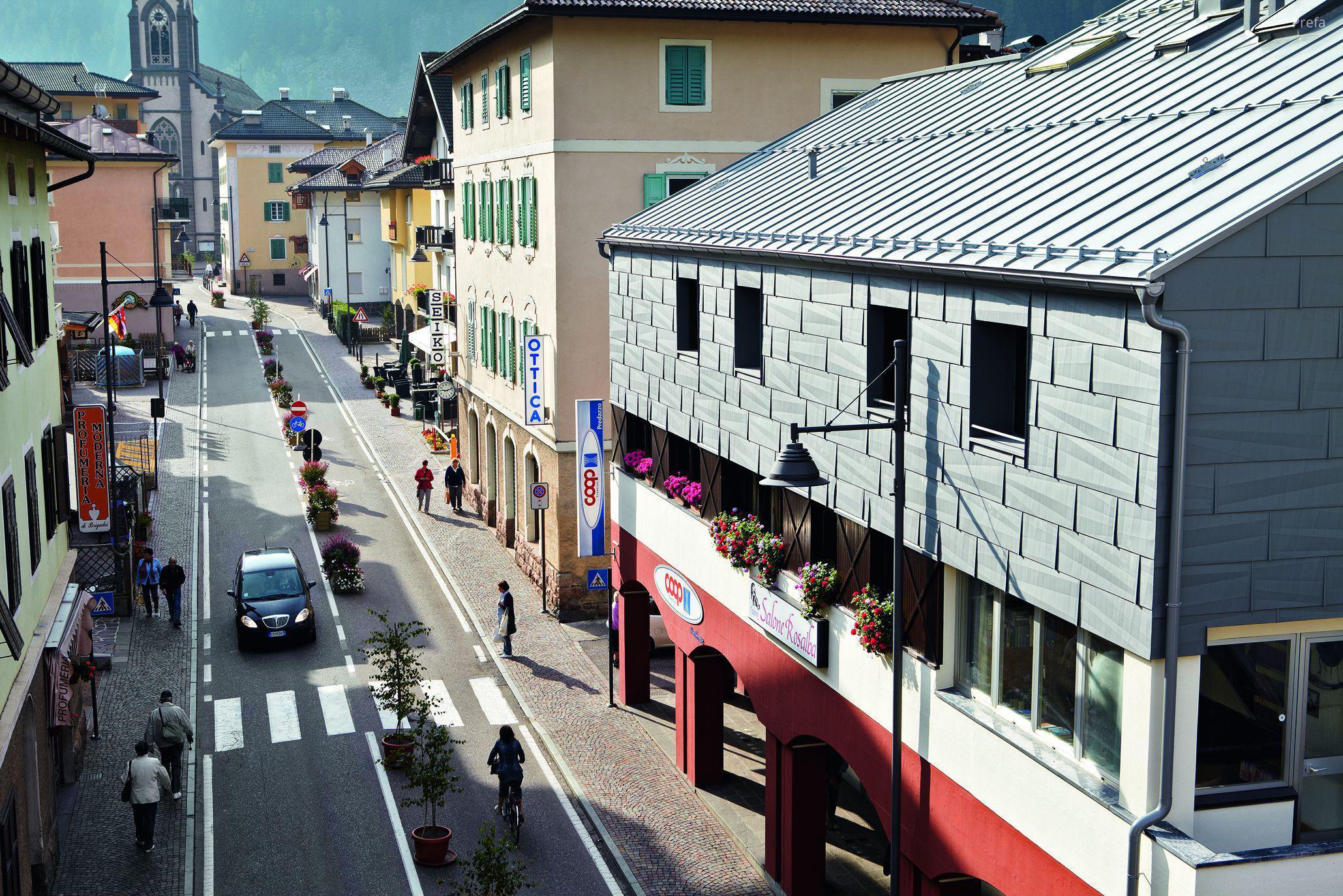 Prefa homlokzat burkolatok - homlokzat ötlet, modern stílusban