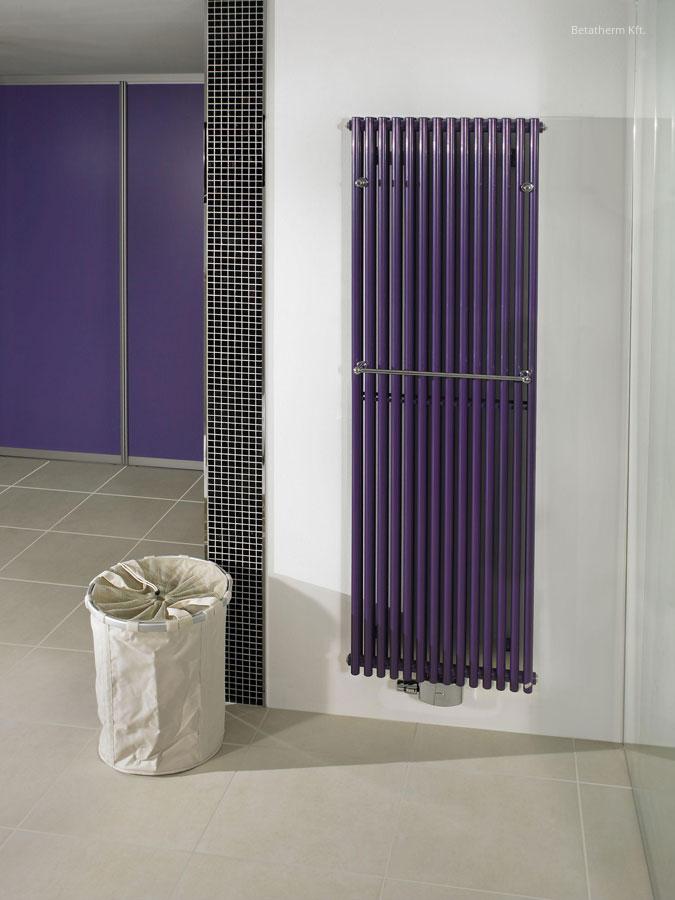 Praktikum fűtőfal - fürdő / WC ötlet, modern stílusban