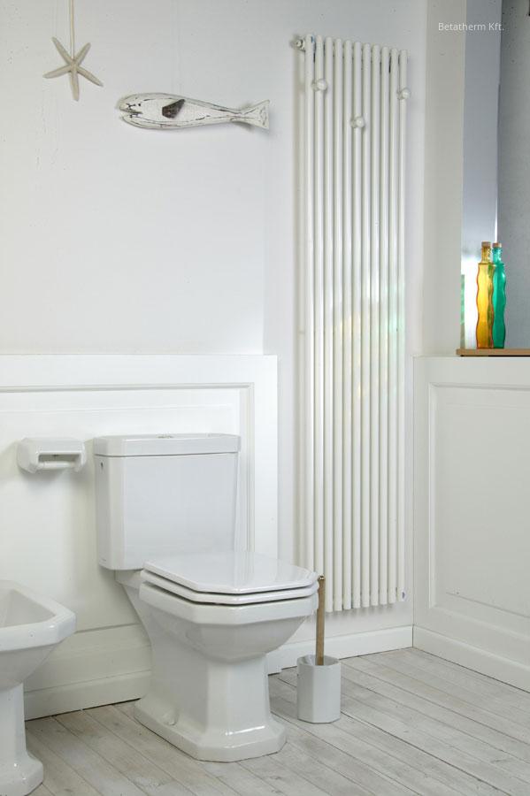 Praktikum fűtőfal - fürdő / WC ötlet, modern stílusban