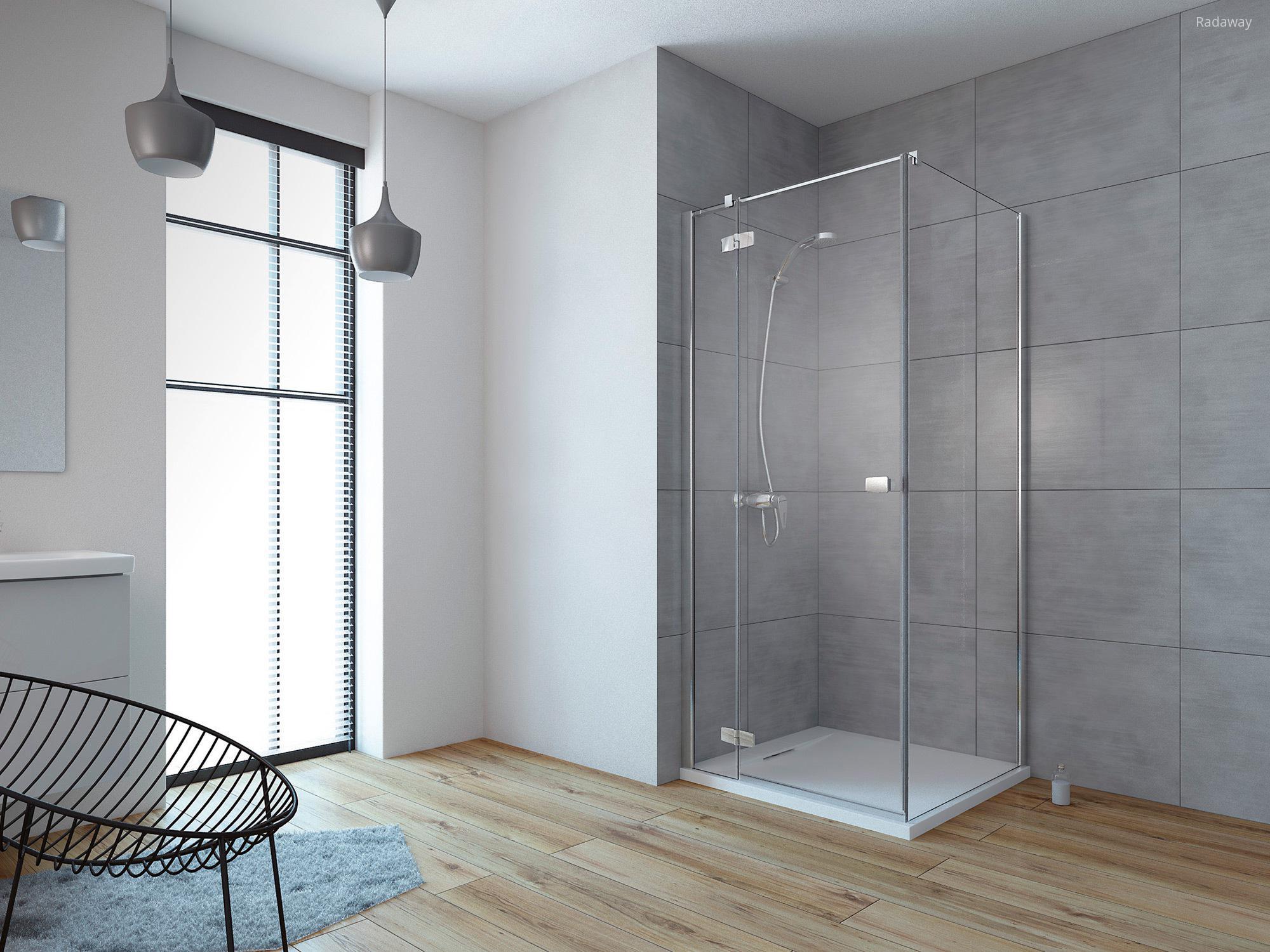 Fuenta New KDJ szögletes zuhanykabin - fürdő / WC ötlet, modern stílusban