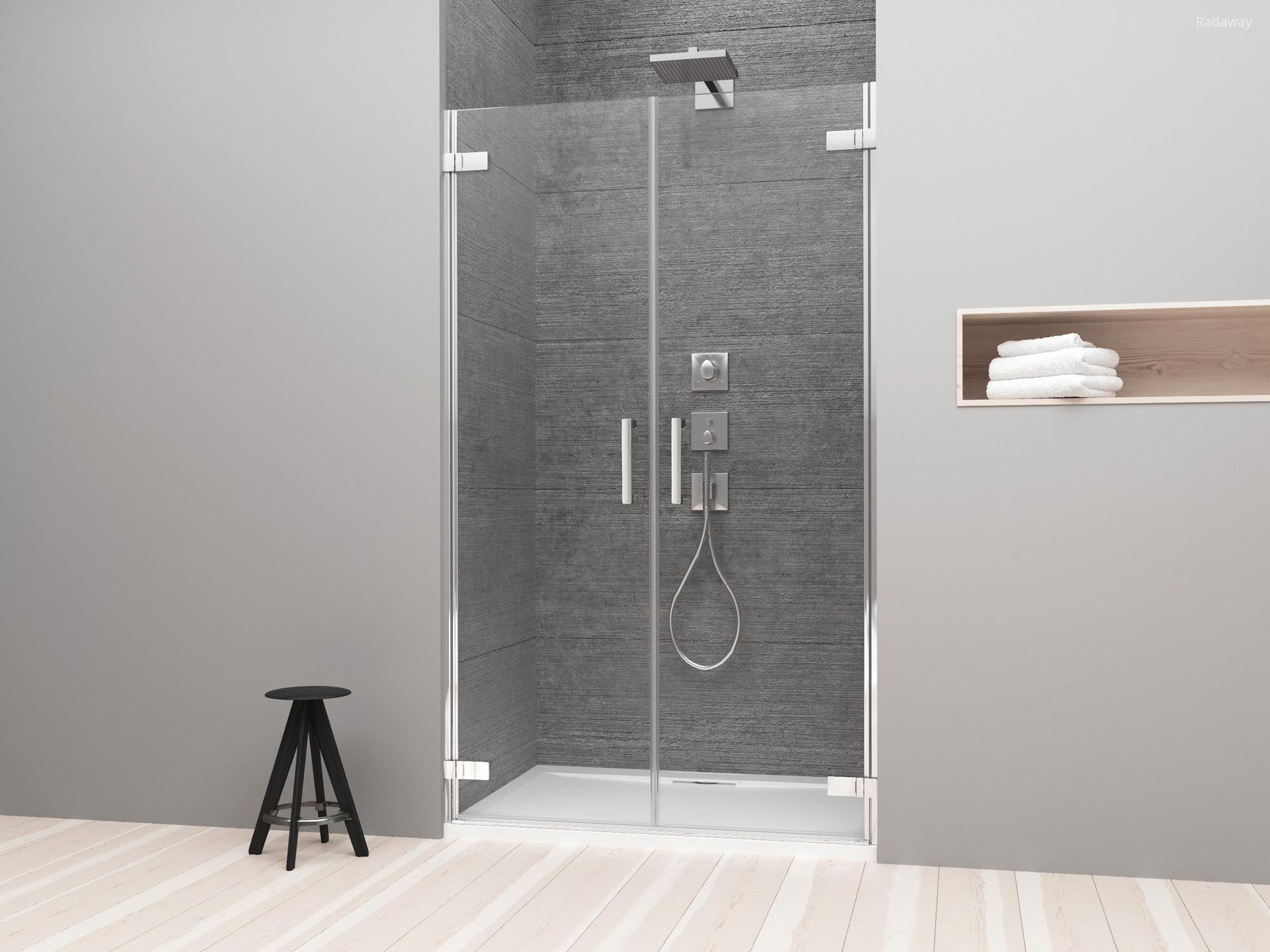Arta DWD zuhanyajtó - fürdő / WC ötlet, minimál stílusban