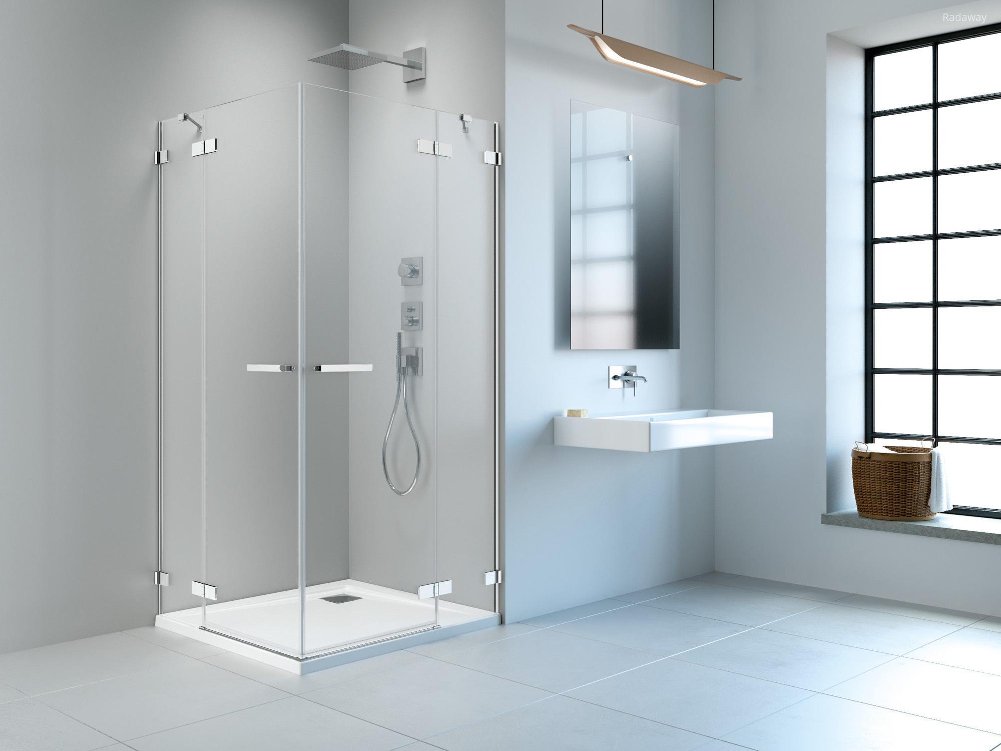 Arta KDD II szögletes zuhanykabin - fürdő / WC ötlet, minimál stílusban