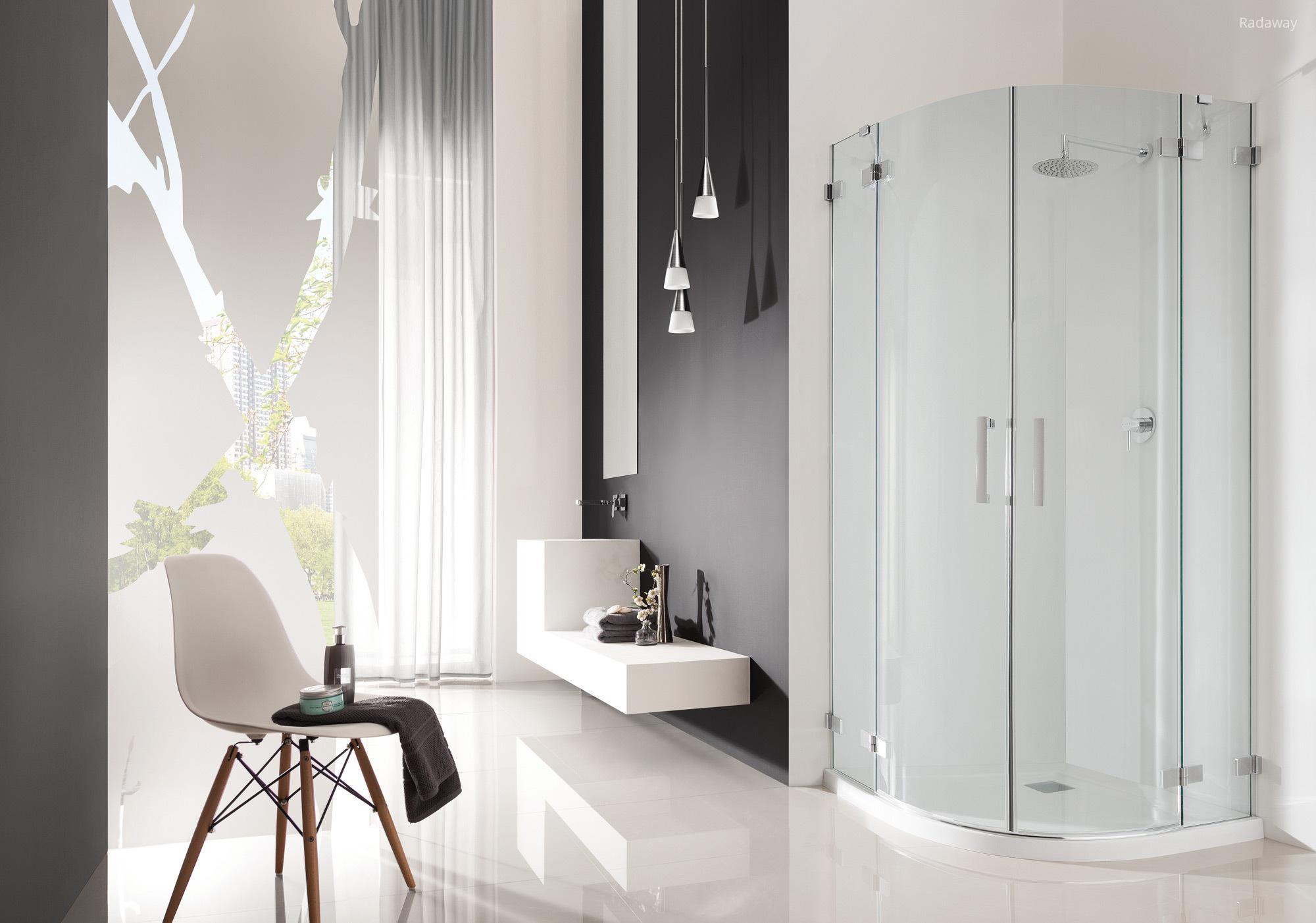 Euphoria PDD íves zuhanykabin - fürdő / WC ötlet, modern stílusban