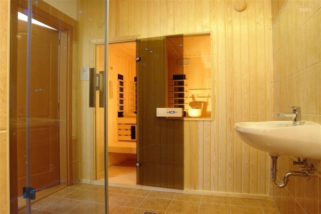 Finn szauna - fürdő / WC ötlet, modern stílusban