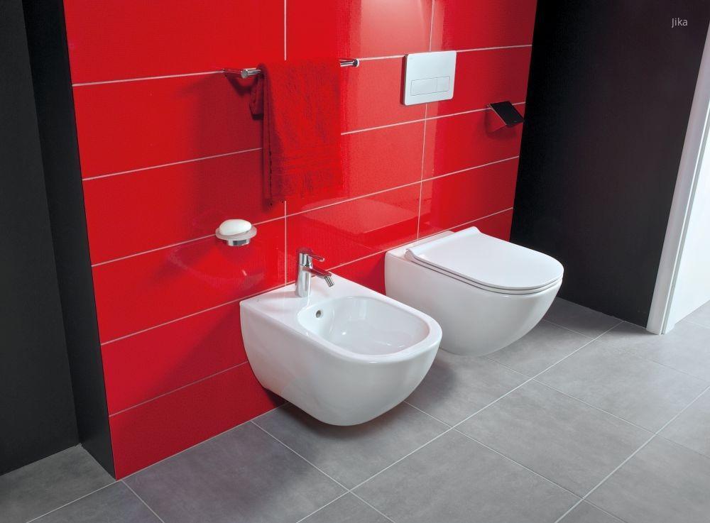 Bidé és wc - fürdő / WC ötlet, modern stílusban