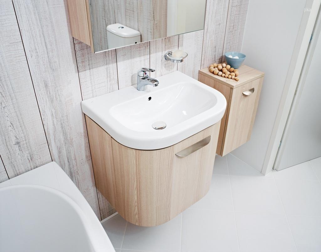 Látványos mosdószekrény - fürdő / WC ötlet, modern stílusban