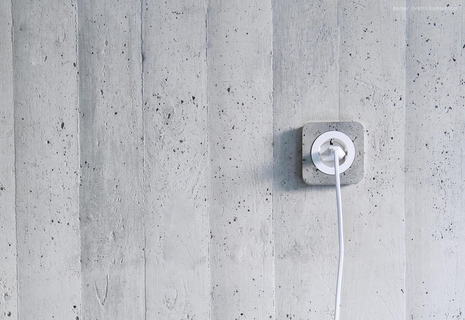 Konnektor beton kerettel - nappali ötlet