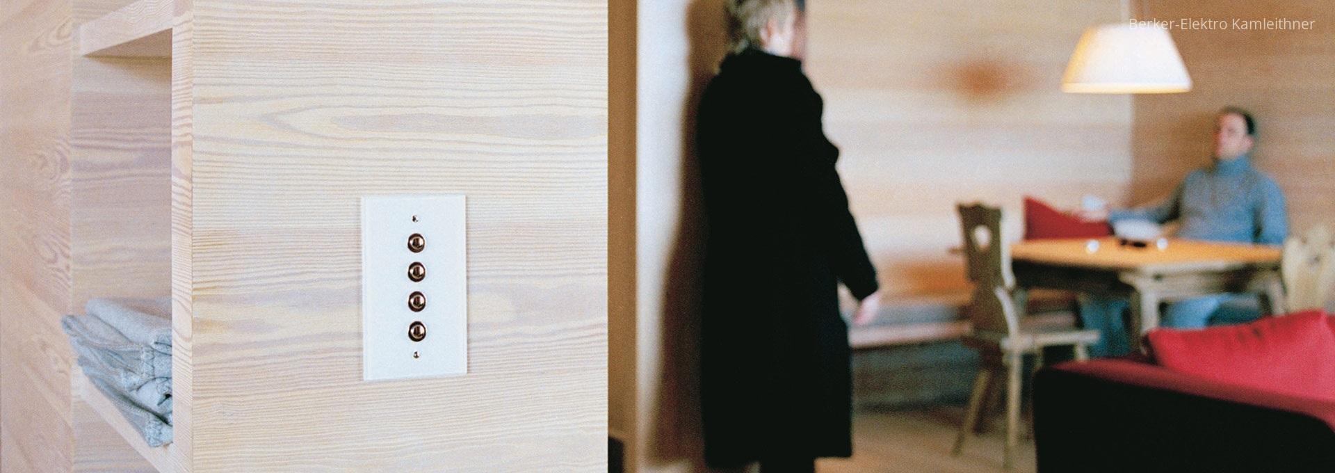 Berker TS érintő - nappali ötlet