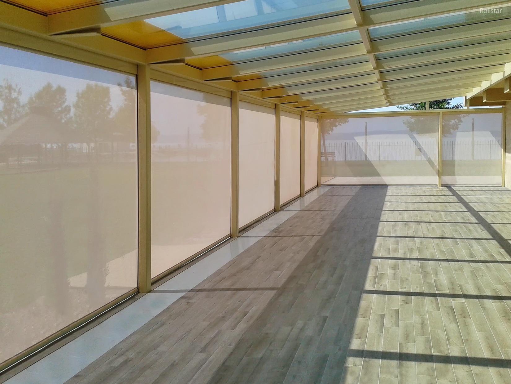 Napháló a teraszon - erkély / terasz ötlet, modern stílusban