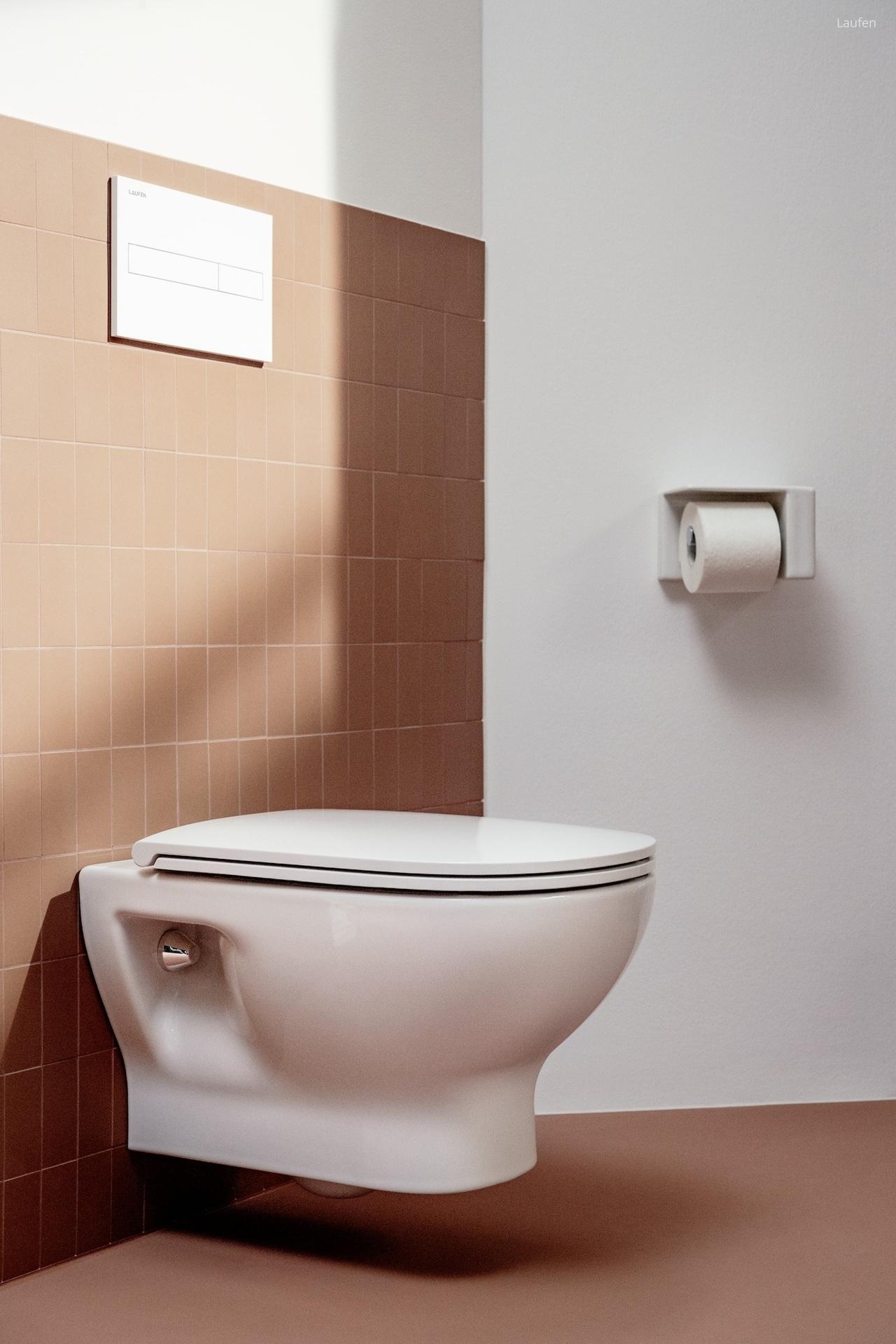 Fali wc - fürdő / WC ötlet, modern stílusban