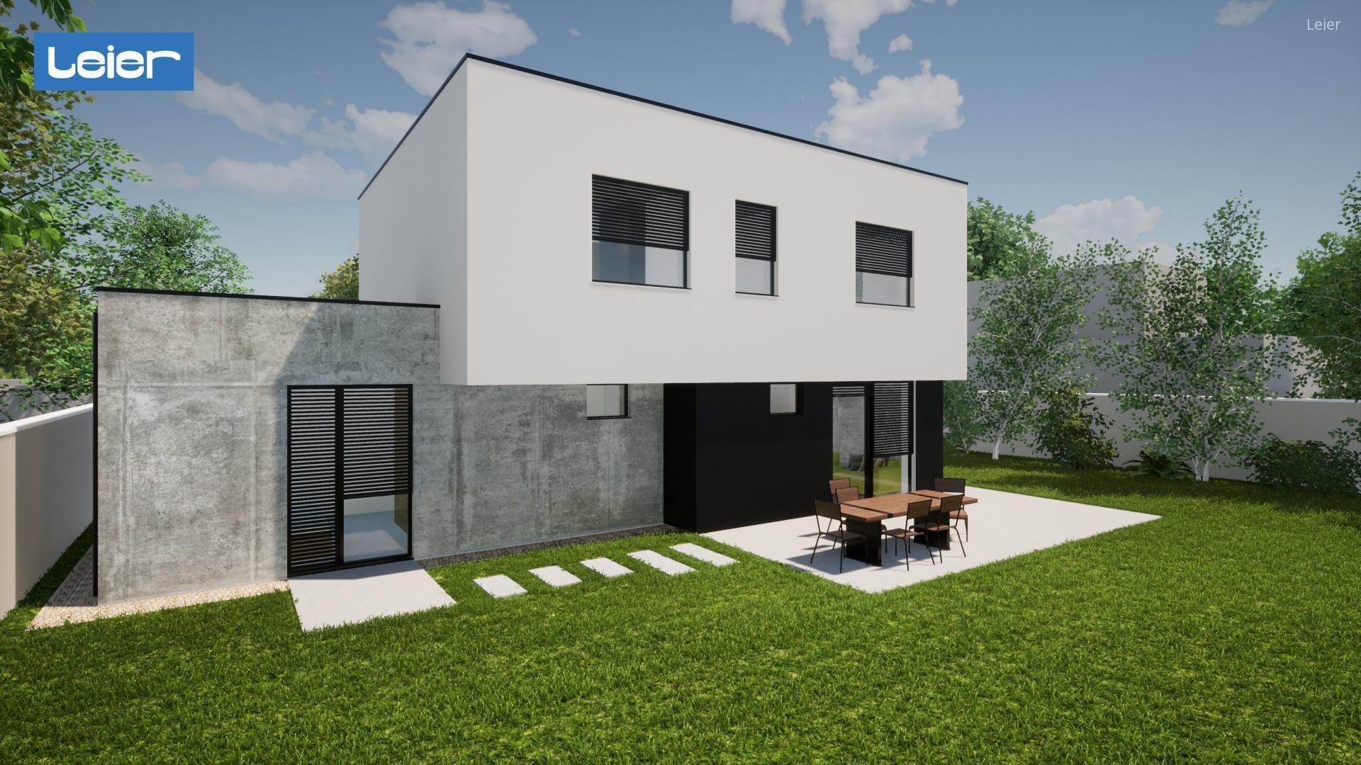 Típusház: Körös ház - homlokzat ötlet