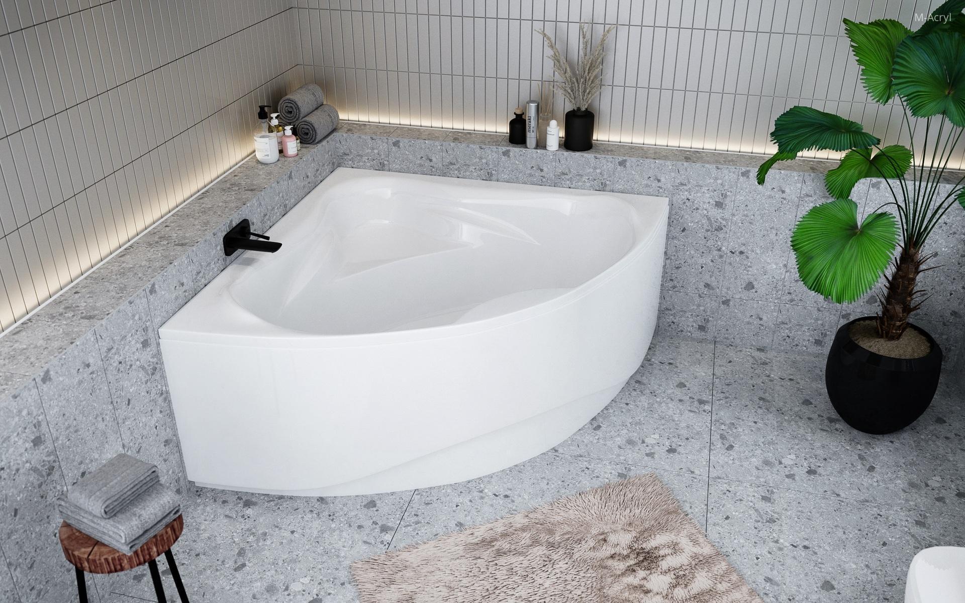 Rita sarokkád - fürdő / WC ötlet, modern stílusban