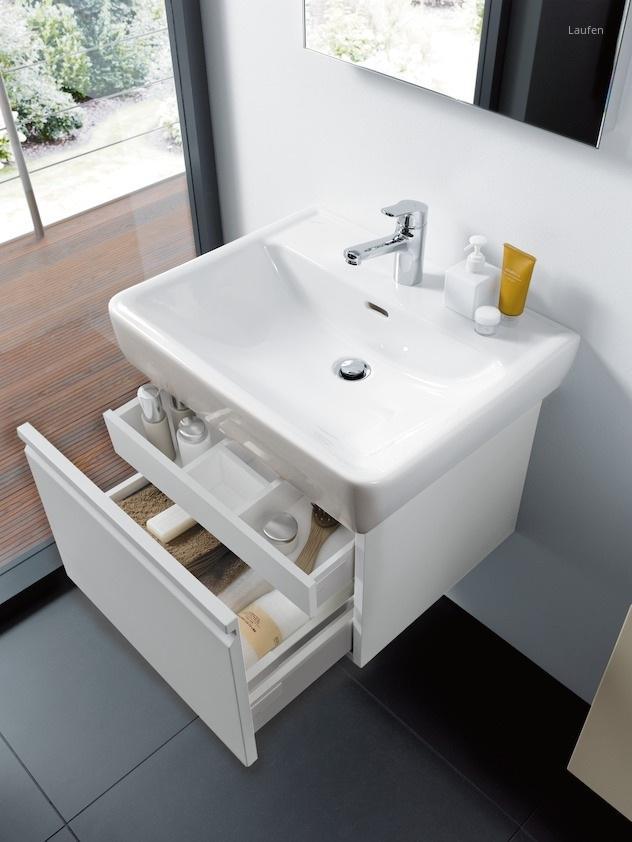 Mosdó szekrénnyel egybeépítve - fürdő / WC ötlet, modern stílusban