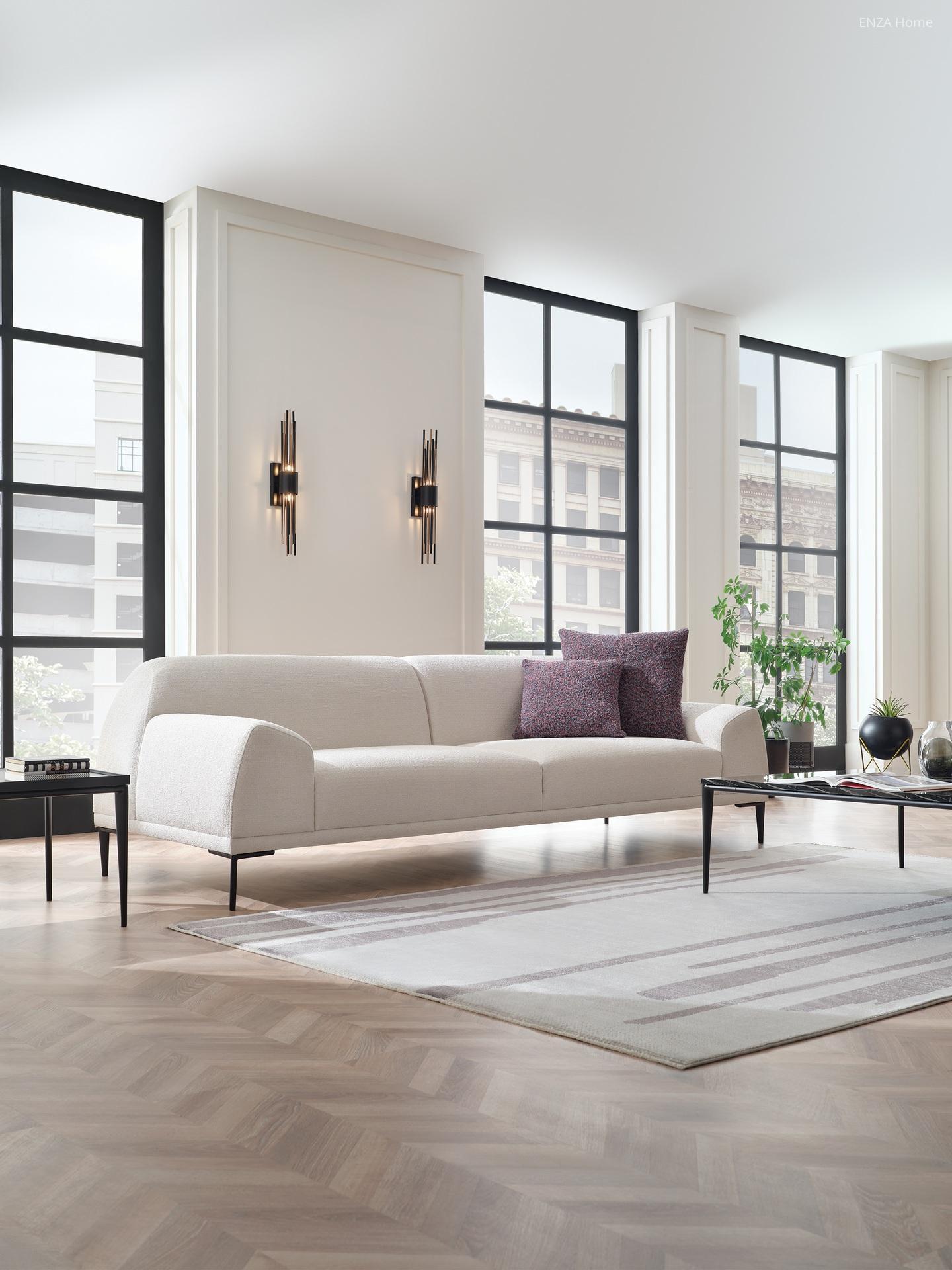 Kecses, mint egy hattyú - nappali ötlet, modern stílusban