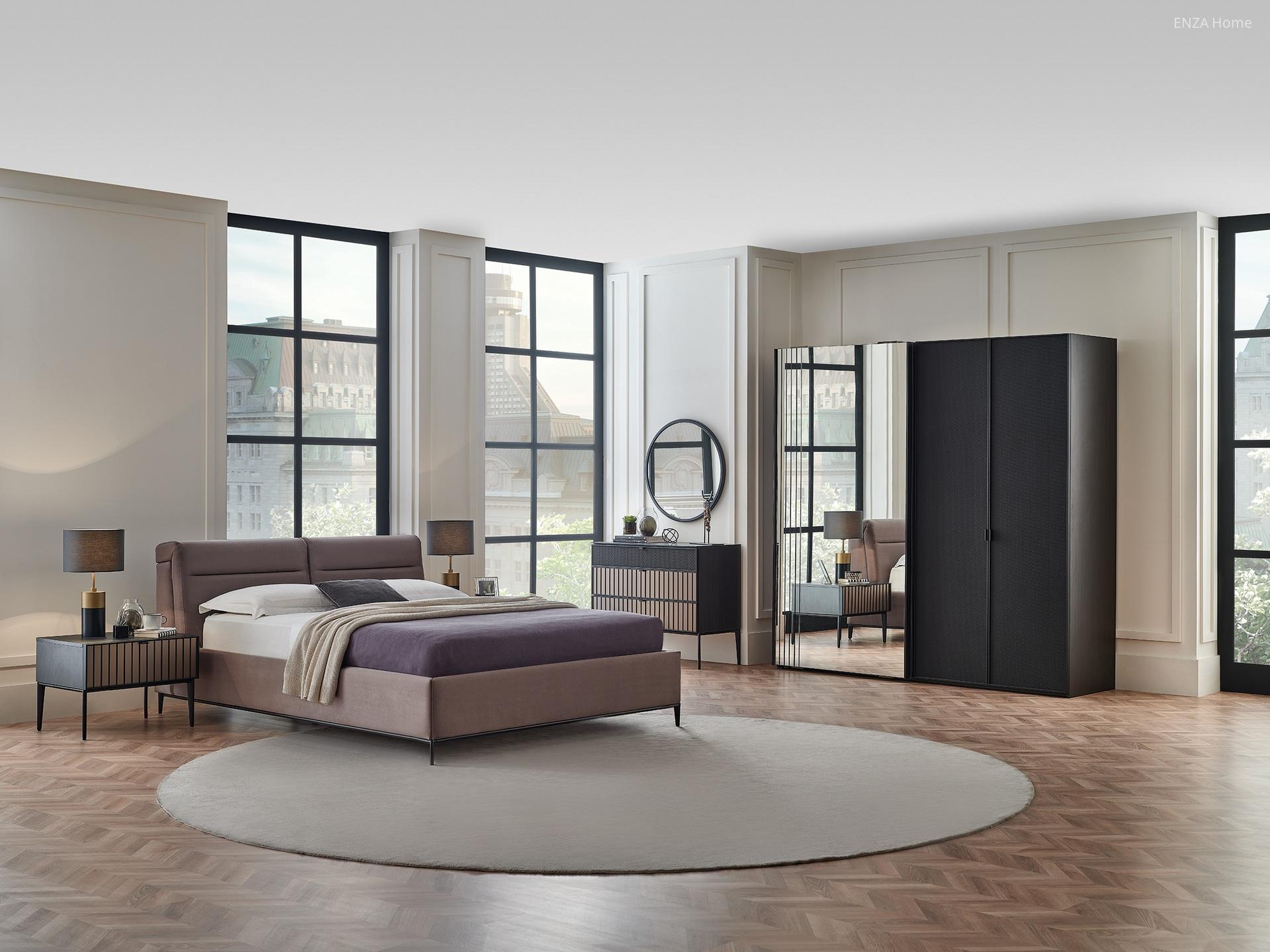 Egy különleges hálószoba - háló ötlet, modern stílusban