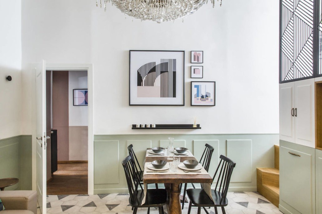 Un appartement au design coloré à Rome Un appartement au design coloré à Rome