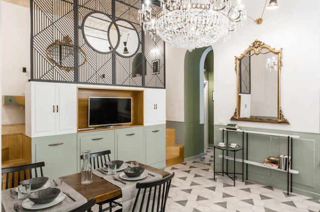 Un appartement au design coloré à Rome Un appartement au design coloré à Rome