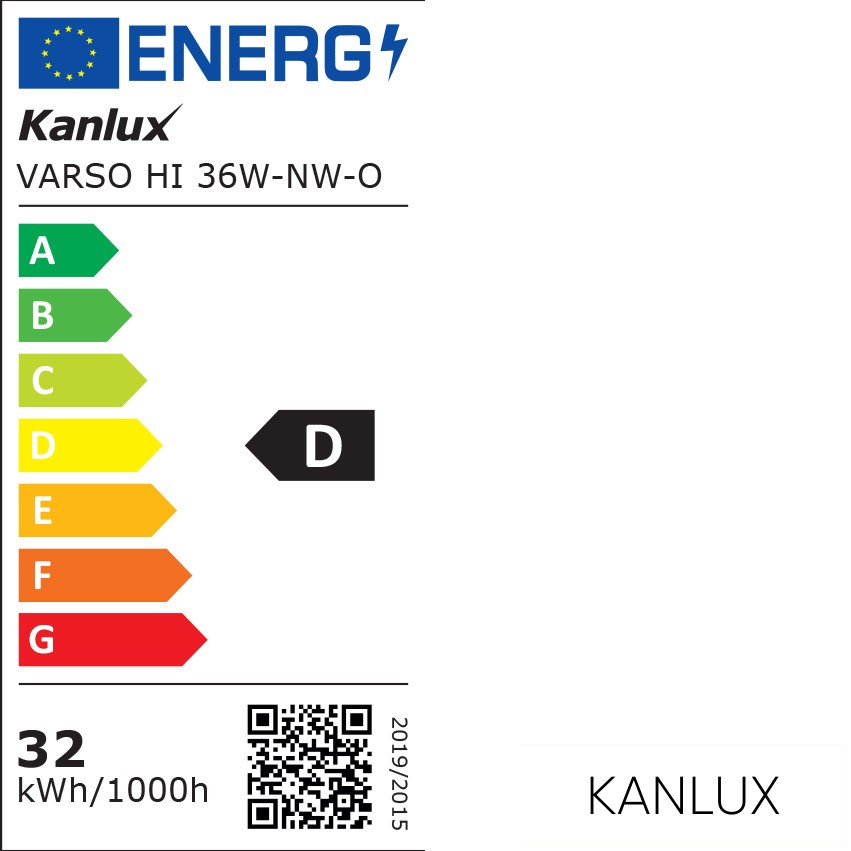 KANLUX VARSO HI 36W-NW-O lámpa