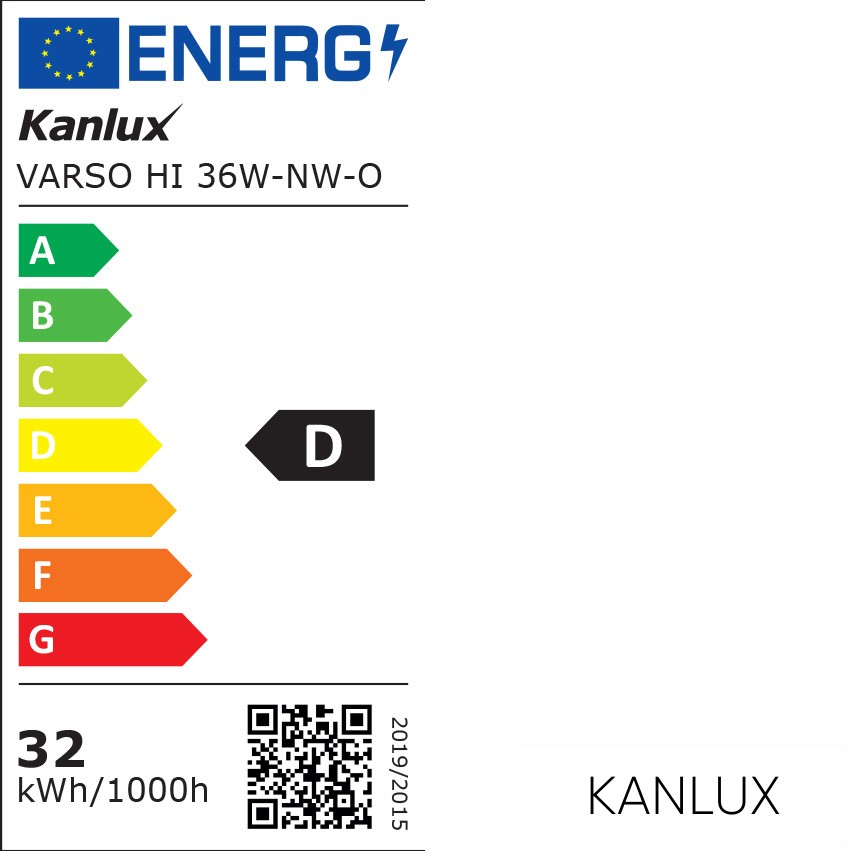 KANLUX VARSO HI 36W-NW-O-SE lámpa