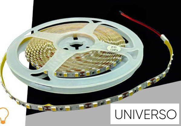 UNIVERSO LED szalag 2835-120D 12V 10w-900lm/m 3000k IP20 5000x5mm