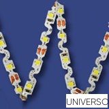 UNIVERSO Hajlítható LED szalag 12v 2835-60D-5w-500lm/M 4000k IP20 5M