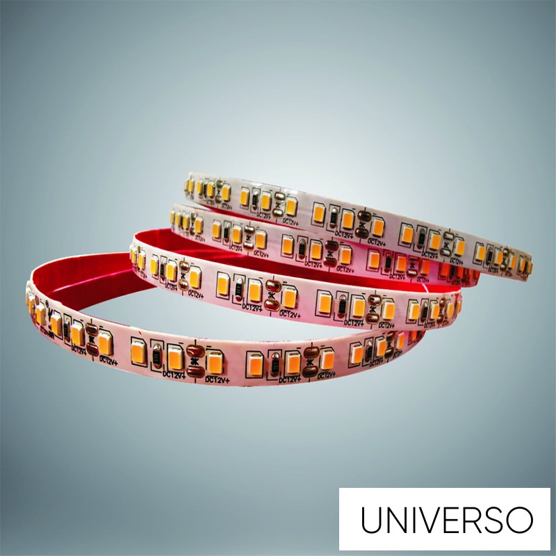 UNIVERSO LED szalag 2835-120D 24V 12w/m 3000k IP20 10m