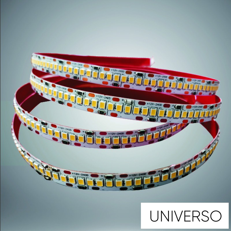 UNIVERSO LED szalag 2835-240D 24V 21.2w/m 3000k IP20 5m