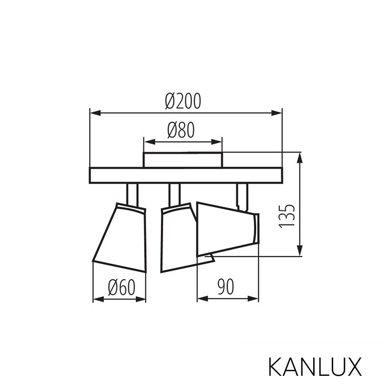 KANLUX ENALI EL-3O W