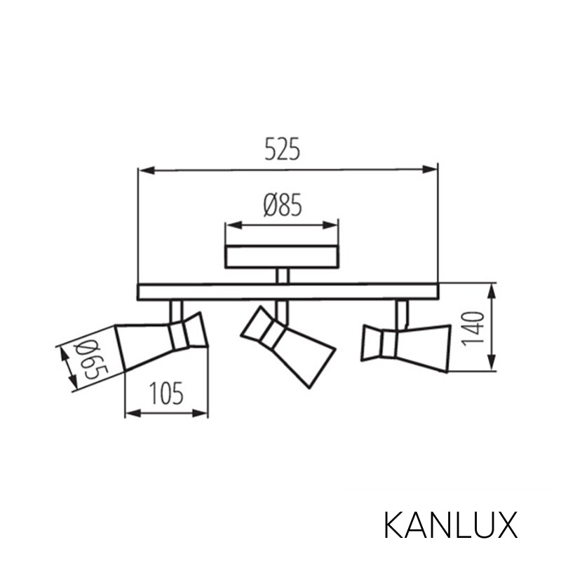 KANLUX MILENO EL-3I ASR-AN