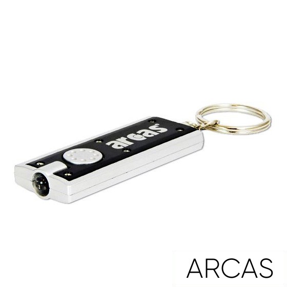 ARCAS kulcstartó LED-del 2xCR1220