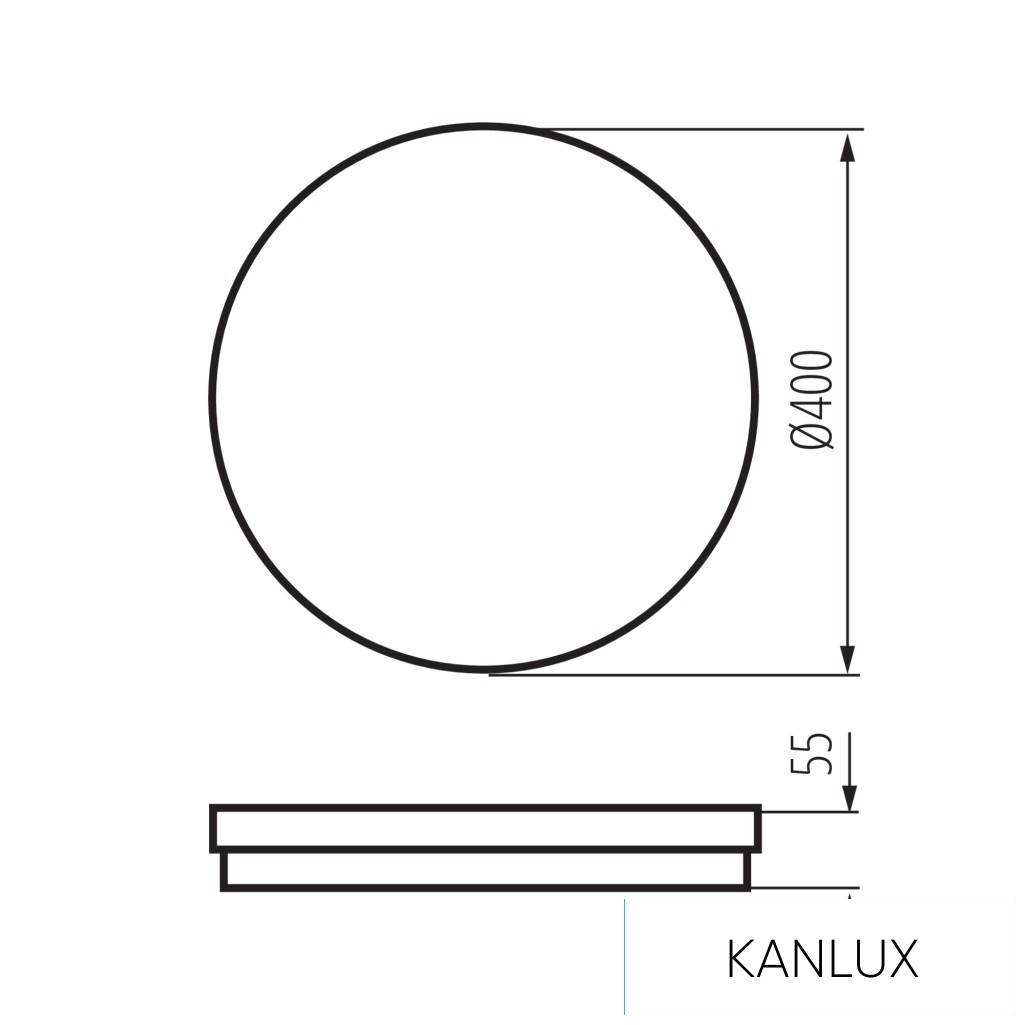 KANLUX BENO ECO 40W CCT O B lámpa