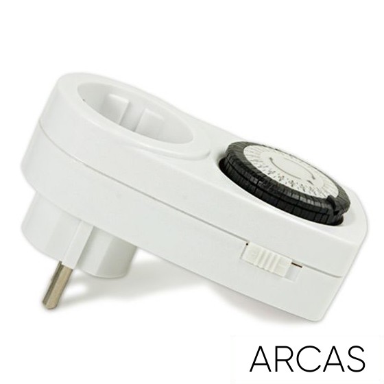 ARCAS hálózati adapter időzítővel 230V Max.3680W