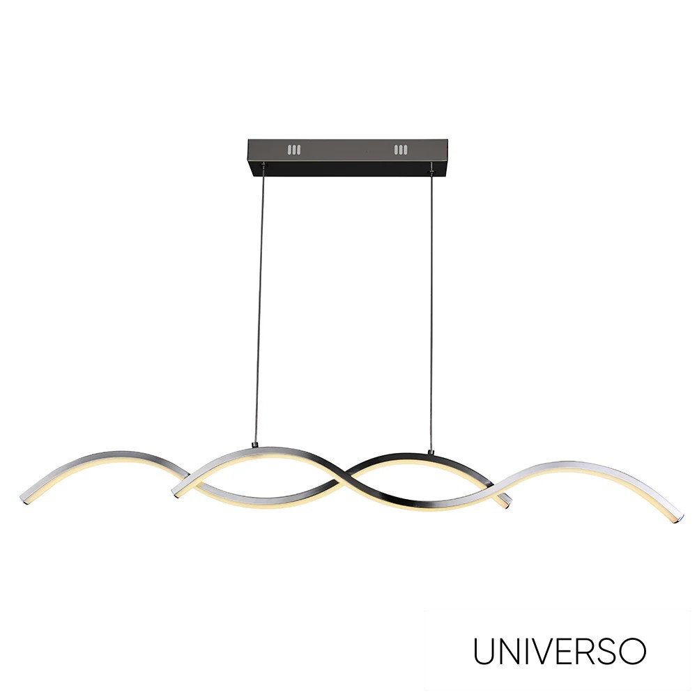 UNIVERSO Függeszték LED 25w 2000lm 4000k 920mm IP20 króm