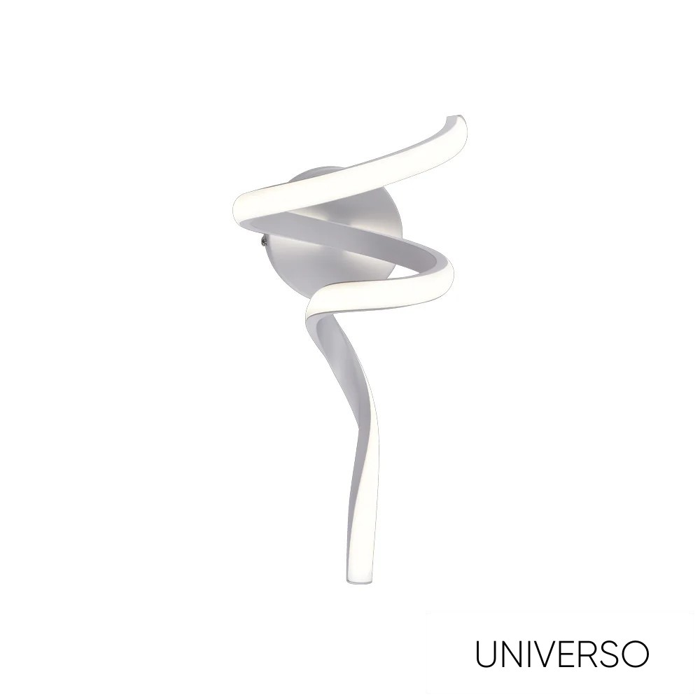 UNIVERSO Fali lámpa 10w 800lm CCT IP20 Fehér 320x190mm