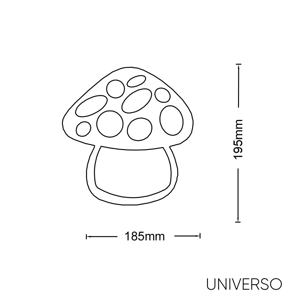 UNIVERSO Fali lámpa 9w 630lm CCT IP20 185x195mm fehér
