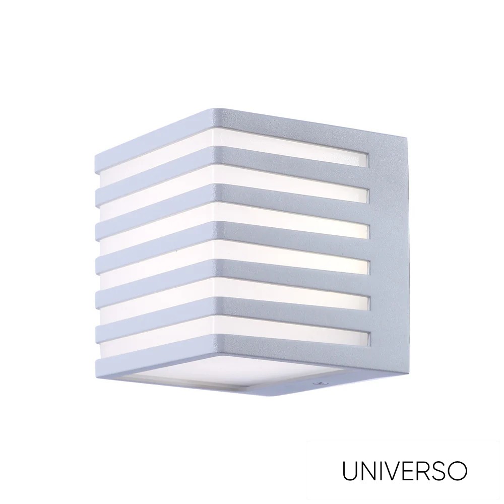 UNIVERSO Kültéri fali lámpa 10w 1000lm CCT.kap IP54 Fehér 110x100x110mm 3év