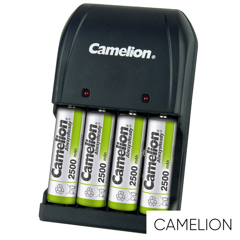 CAMELION univerzális akkumulátor töltő （2-4db AA/AAA vagy 1-2db 9V）