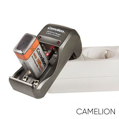 CAMELION univerzális akkumulátor töltő （1-2db AA/AAA vagy 1db 9V）