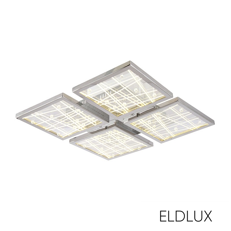 SHINE mennyezeti lámpa 64W NW króm