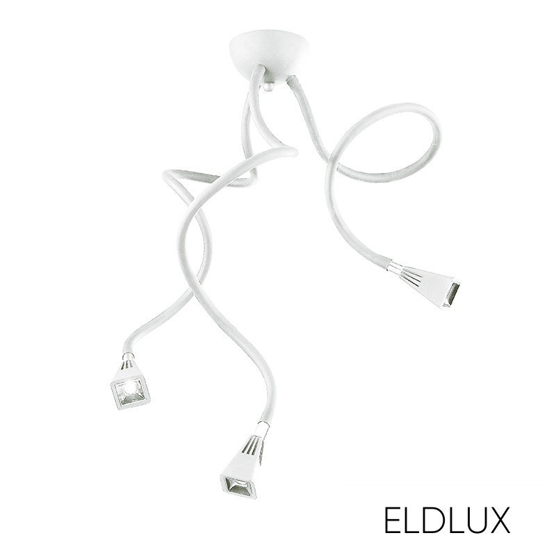 FLEXI mennyezeti lámpa 3×3W WW fehér