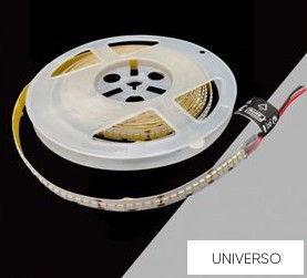 UNIVERSO LED szalag DC:24V 2835-238D 18w-1980lm/méter 6500k IP20 10mm x 5méter
