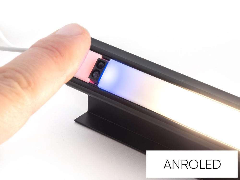 ANROLED Sínbe beépíthető LED vezérlő IR kapcsoló fényerőszabályzó (DC:12/24V 8A)