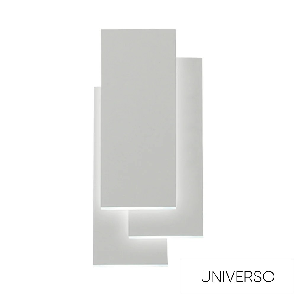 UNIVERSO Fali lámpa LED 12w 650lm CCT.kap IP20 120x260mm fehér