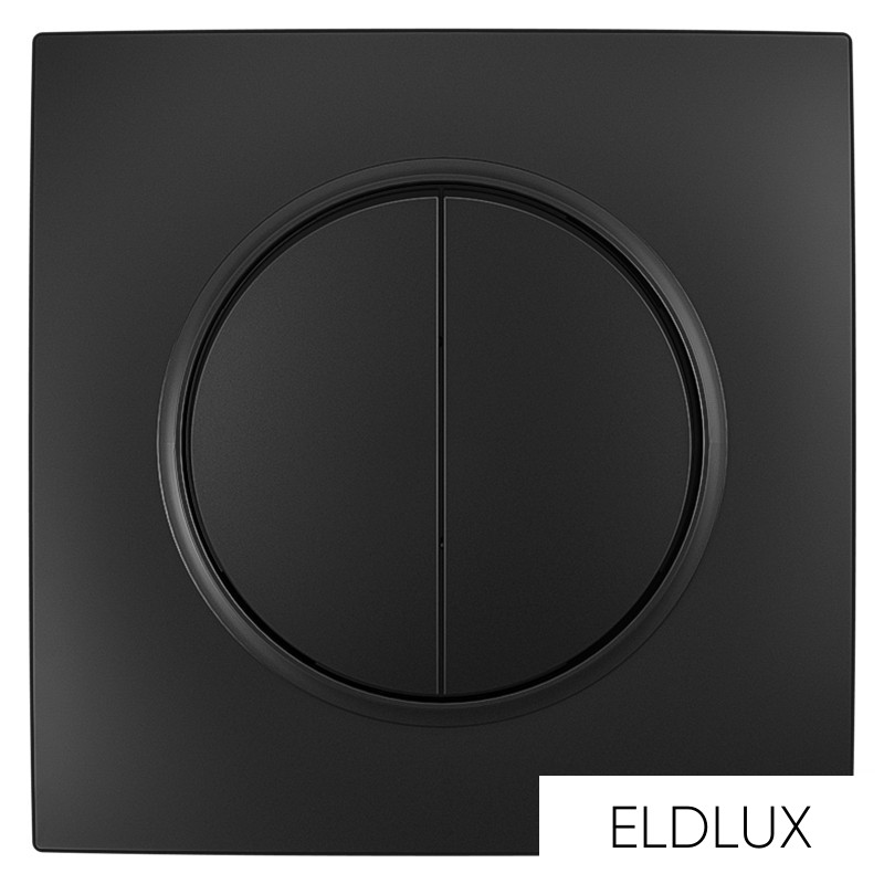 ELDELIN csillárkapcsoló (105) fekete