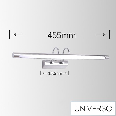 UNIVERSO fali lámpa 12w 1080lm CCT 455mm króm IP40