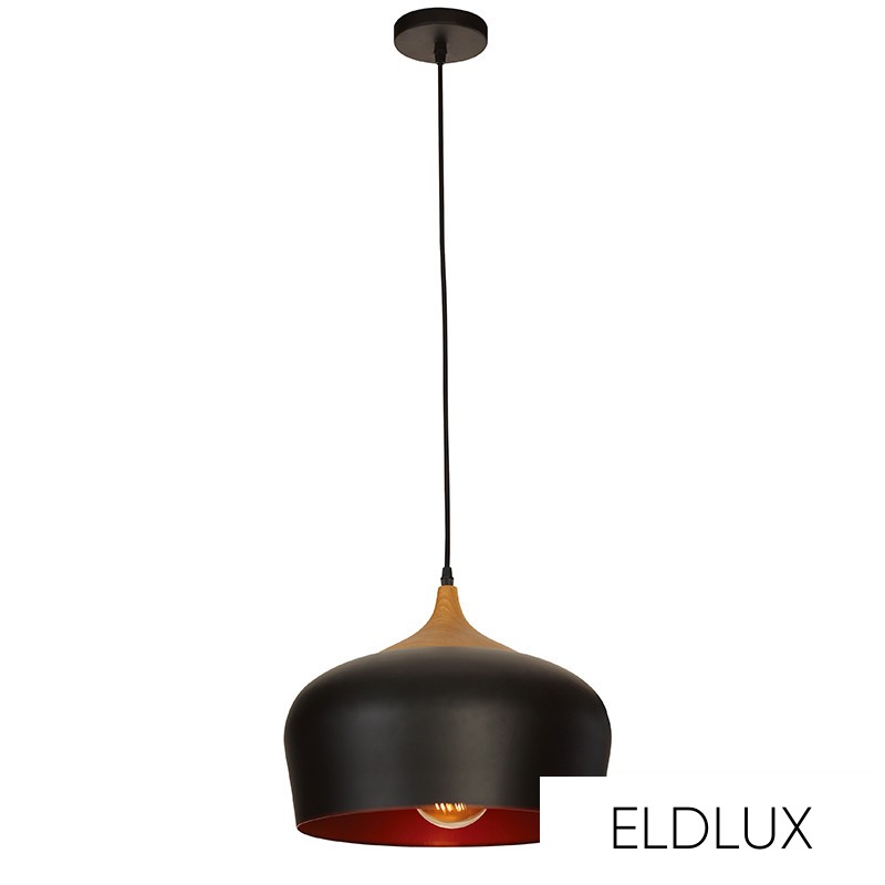 STICH függeszték E27 fekete/arany