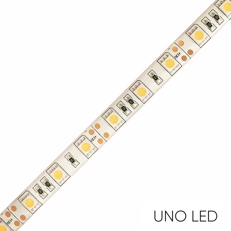 UNO LED12V-os LED szalag 5050-60D 14.4W/m 3000K IP65 5m/csomag